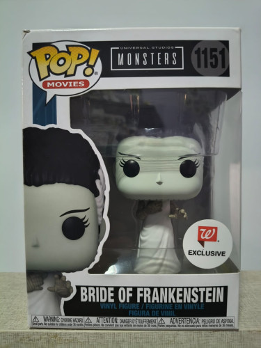 Funko Pop Movies Monsters Bride of Frankenstein Universal Studios Monsters #1151 - Produto Original