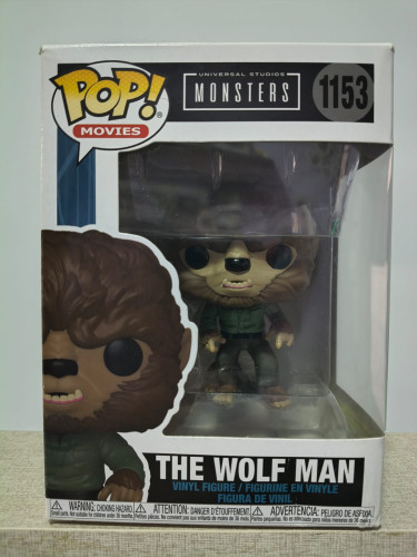 Funko Pop Movies Monsters The Wolf Man Universal Studios Monsters #1153 - Produto Original