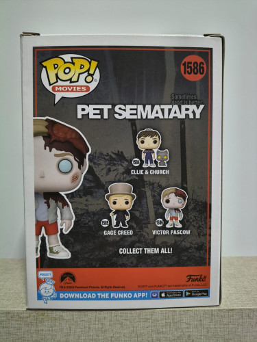  Movies Pet Sematary #1586 - Produto Original
