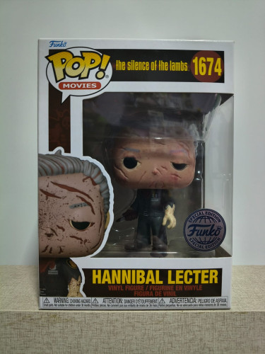 Funko Pop Movies The Silence of the lambs - Hannibal Lecter Movies The Silence Of The Lambs #1674 - Produto Original