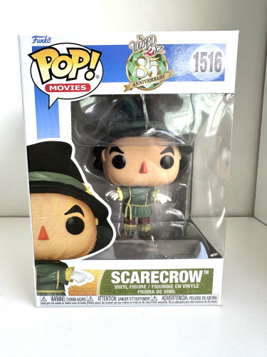 Funko Pop Movies The Wizard of Oz Mágico de Oz Scarecrow Espantalho #1516-O Mágico De Oz (The Wizard Of Oz)-1516
