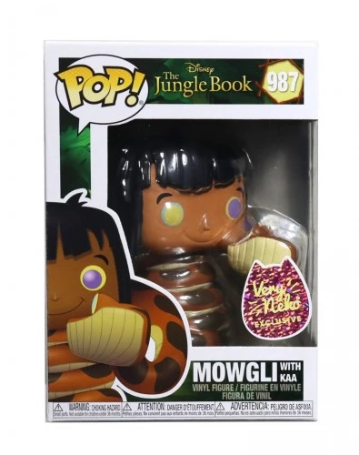 Funko Pop Mowgli With Kaa 987 - The Jungle Book - #987 FUNKO POP #987 - Produto Original