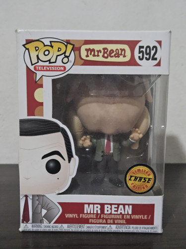 Funko Pop Mr Bean 592 Chase With Turkey Mr. Bean #592 - Produto Original