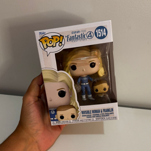Funko Pop Mulher Invisível - Invisible Woman - Quarteto Fantástico - The Fantastic Four-The Fantastic Four: First Steps-1514