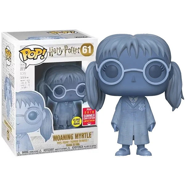 Funko Pop Murta Glow Harry Potter #61 - Produto Original