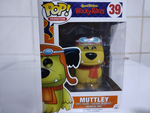 Funko Pop Mutley #39 Hanna Barbera #1 - Produto Original