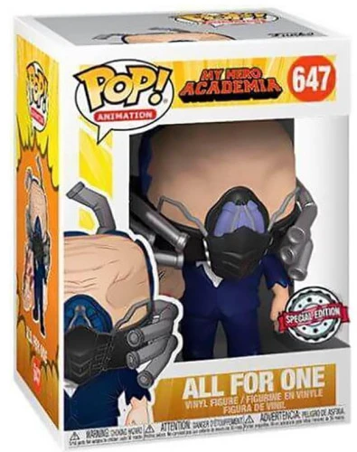 Funko Pop My Hero Academia All For One 647 - My Hero Academia  #647