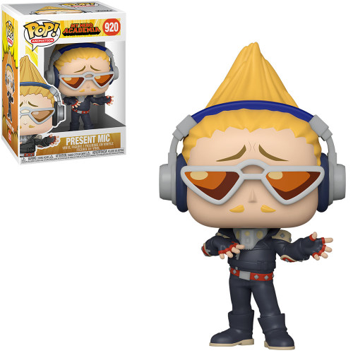 Funko Pop My Hero Academia Present Mic 920 Colecionável Anime Boneco My Hero Academia #920 - Produto Original