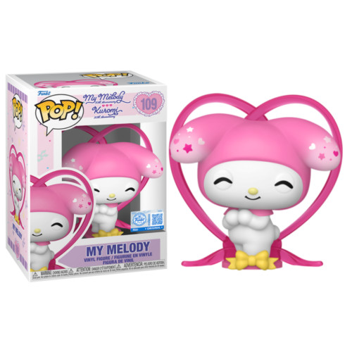 Funko Pop My Melody With Heart Exclusive Hello Kitty & Friends #109 - Produto Original