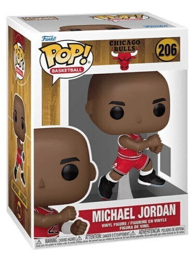 Funko Pop NBA Chicago Bulls Michael Jordan 206-NBA-206