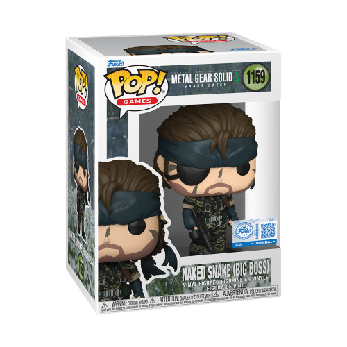 Funko Pop Naked Snake (big Boss) Exclusivo-Metal Gear Solid Delta: Snake Eater-1159