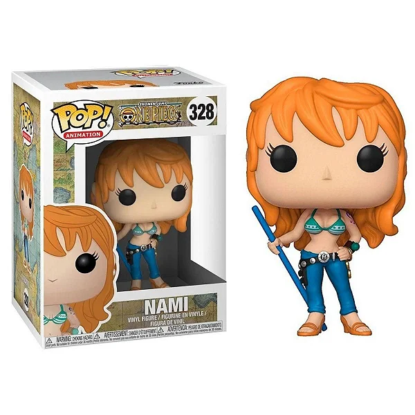 Funko Pop Nami - One Piece - #328 FUNKO POP #328 - Produto Original