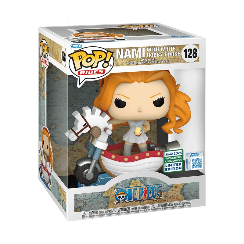 Funko Pop Nami With White Hobby Horse - Rides-One Piece-128
