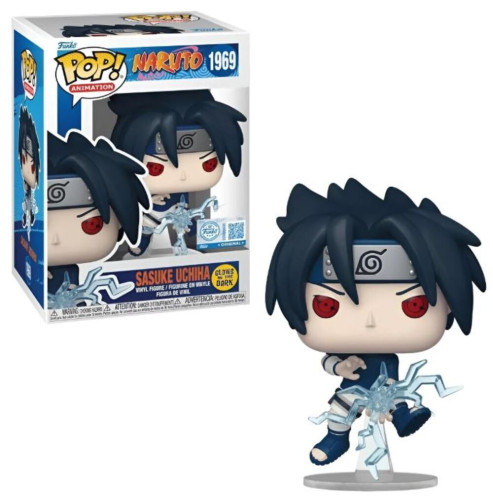 Funko Pop Naruto 1969 - Sasuke Chidori ( glow )-Naruto-1969