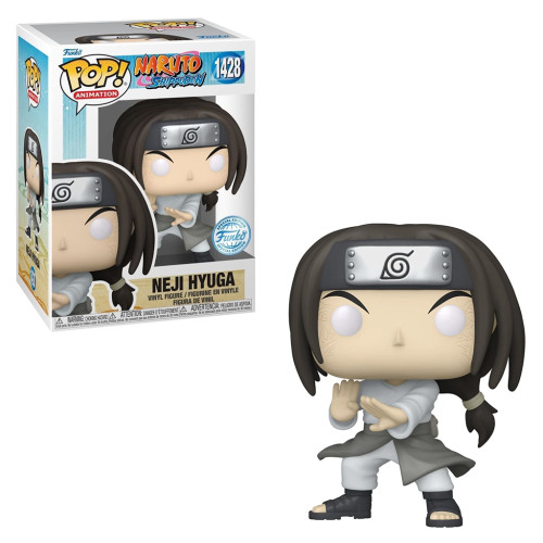 Funko Pop Naruto Shippuden Neji Hyuga 1428 Exclusive Colecionável Anime Boneco Naruto Shippuden #1428 - Produto Original