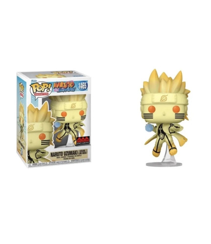 Funko Pop Naruto Uzumaki (Kurama Link Mode) (Chase) (Glow) Naruto #1465 - Produto Original