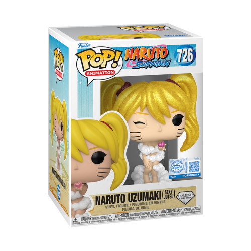 Funko Pop Naruto Uzumaki (Sexy Jutsu) Diamond Exclusivo-Naruto Shippuden-726