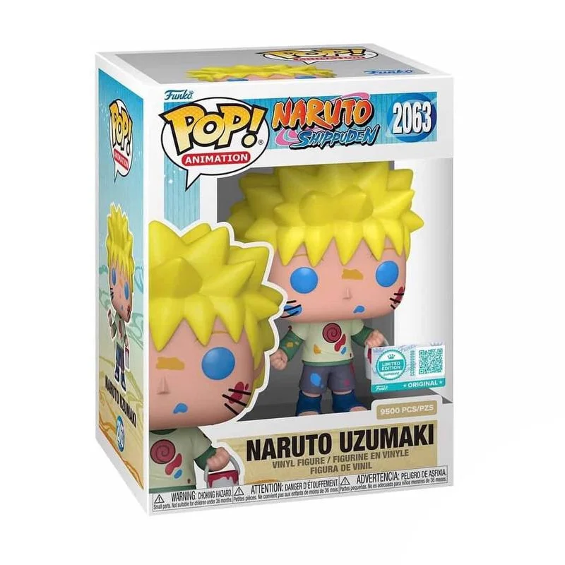 Funko Pop Naruto Uzumaki Paint Limitado 9500 Peças - Naruto - #2063 FUNKO POP #2063 - Produto Original