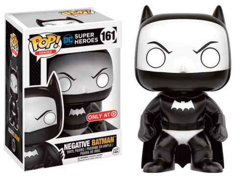 Funko Pop Negative Batman Target Exclusive (detalhe na caixa) DC