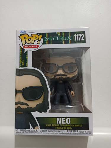 Funko Pop Neo #1172 - Movies Matrix Movies The Matrix #1 - Produto Original