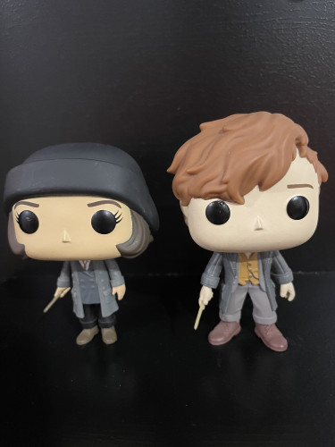 Funko Pop Newt e Tina Combo Harry Potter #2 - Produto Original