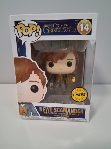 Funko Pop Newt Scamander #14 (Chase) Fantastic Beasts - The Crimes Of Grindewald #14 - Produto Original