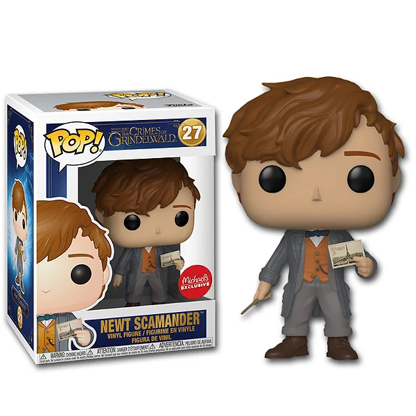 Funko Pop Newt Scamander Michaels Exclusive-Fantastic Beasts The Crimes Of Grindelwald-27