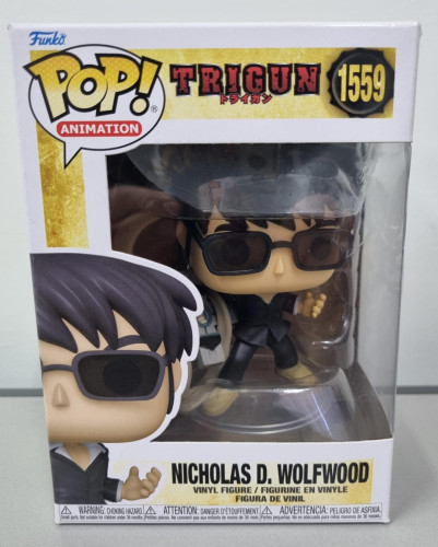 Funko Pop Nicholas D. Wolfwood - Trigun - #1559