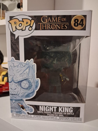 Funko Pop Night King #84 - Vaulted - Caixa Com Detalhes Game Of Thrones #84 - Produto Original