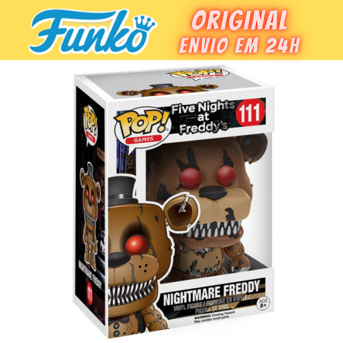 Funko Pop Nightmare Freddy - Five Nights At Freddy's - #111