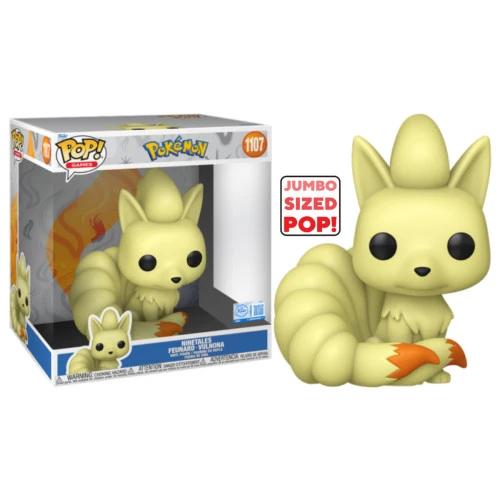 Funko Pop Ninetales 10" Jumbo Sized Exclusive - Pokemon  #1107