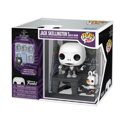 Funko Pop Nooks Jack Skellington In Jack's Room The Nightmare Before Christmas #0 - Produto Original