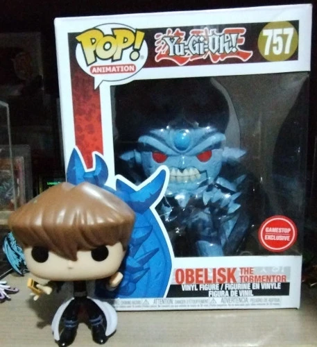 Funko Pop Obelisk The Tormentor + Seto Kaiba (sem Caixa) - Yu-gi-oh  #757