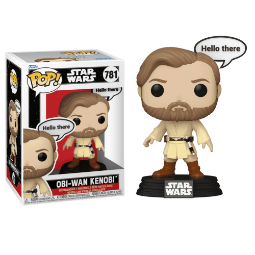 Funko Pop Obi-wan Kenobi Hello There Star Wars #781 - Produto Original
