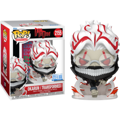 Funko Pop Okarun ( Transformed ) Exclusive Dan Da Dan #2155 - Produto Original