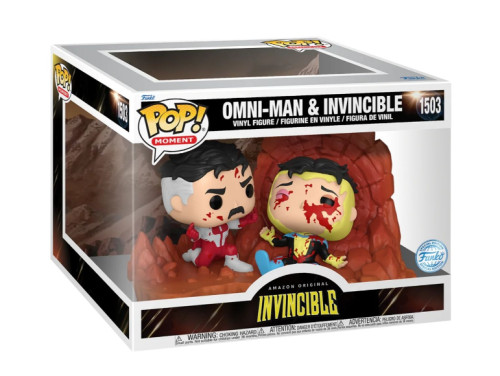 Funko Pop Moment Omni-Man & Invincible #1503 – Exclusive Invencible #1503 - Produto Original
