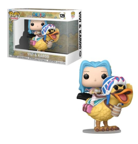Funko Pop One Piece 129 - Vivi E Karoo-One Piece-129