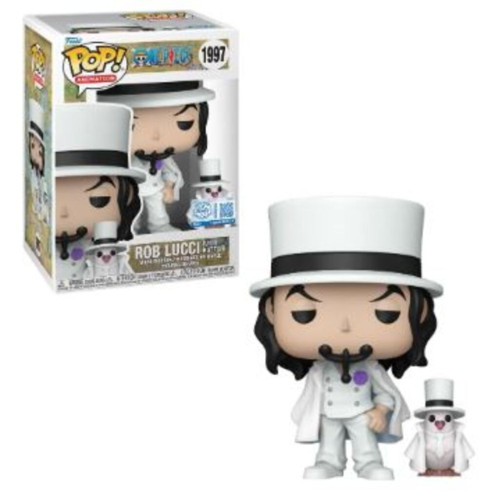 Funko Pop One Piece 1997 - Rob Lucci Com Hattori One Piece #1997 - Produto Original