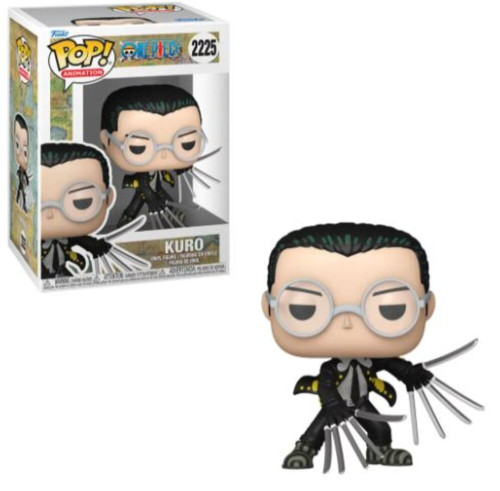 Funko Pop One Piece 2225 - Kuro One Piece #2225 - Produto Original