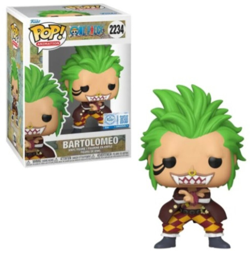Funko Pop One Piece 2234 - Bartolomeo-One Piece-2234