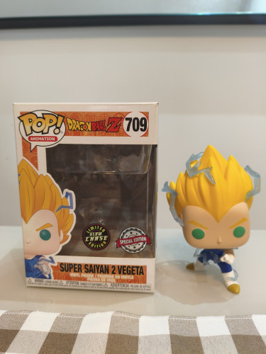 Funko Pop Dragon Ball Z Super Sayan 2 Vegeta Chase Glow-Dragon Ball Z-709
