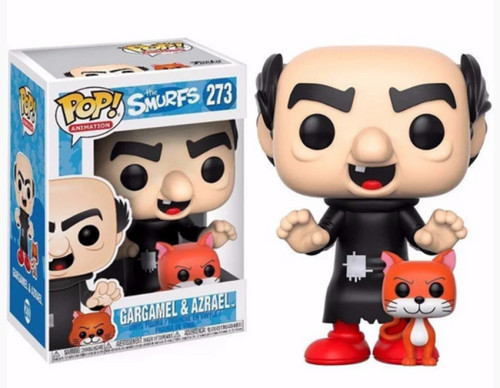Funko Pop Original Smurfs - Gargamel & Azrael #273 Funko POP! #0 - Produto Original