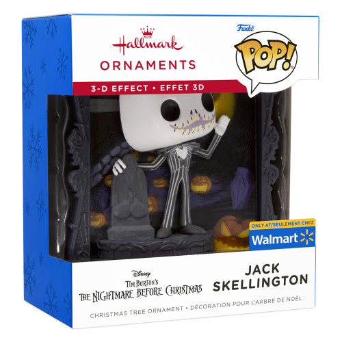 Funko Pop Ornaments Jack Skellington Exclusivo Walmart Disney The Nightmare Before Christmas #1 - Produto Original