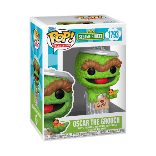 Funko Pop Oscar The Grouch Sesame Street #1793 - Produto Original