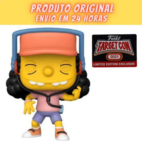 Funko Pop Otto Mann - Exclusivo 2021 Target Con - The Simpsons - #907