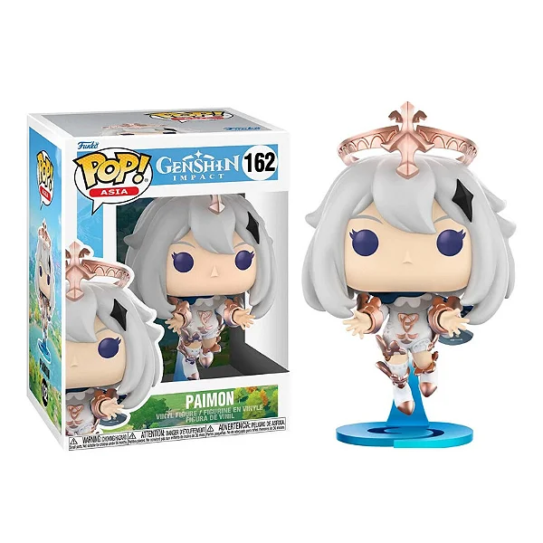 Funko Pop Paimon * Caixa Com Detalhe * Genshin Impact #162 - Produto Original