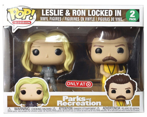 Funko Pop Parks and Recreation Leslie & Ron - 2 Pack Exclusivo Target-Parks And Recreation-01