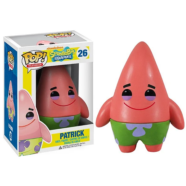 Funko Pop Patrick + Case De Acrílico-Nickelodeon Spongebob Squarepants-26