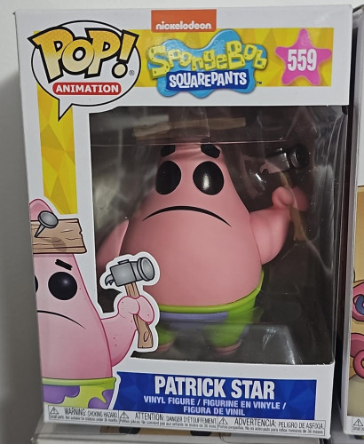 Funko Pop Patrick Star Sponge Bob #559 - Produto Original