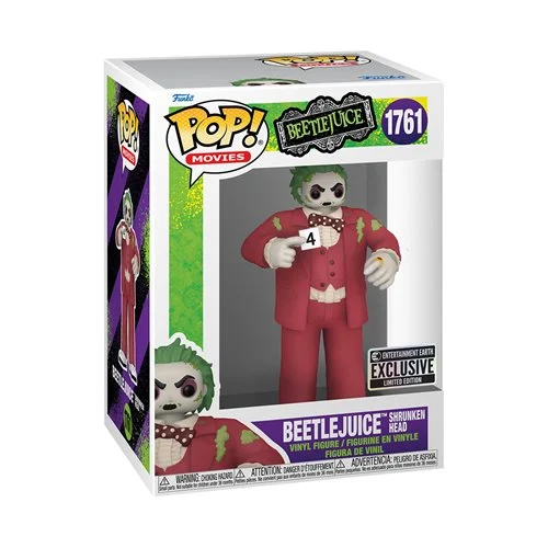 Funko Pop Beetlejuice Shrunken Head Ee Exclusive-Beetlejuice-1761